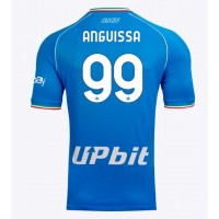 Pánský Fotbalový dres SSC Napoli Frank Anguissa #99 2023-24 Domácí Krátký Rukáv